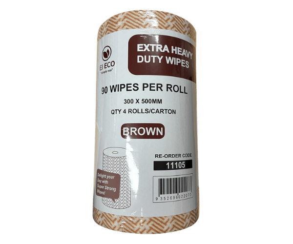Brown EXTRA Heavy Duty Anti-Bacterial Cleaning wipe