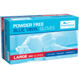 Large Blue Vinyl Powder-Free