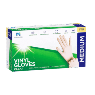 Medium Clear Vinyl Powder-Free