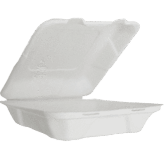 BOXSUGARCANE DINNER LARGE 9" 200's 229*229*80MM (9x9x3)
