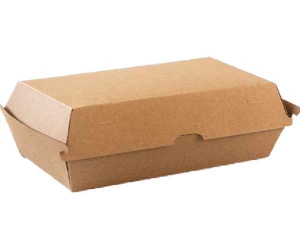 Hard Corrugated / Snack Box Large / Brown Kraft/ CB8