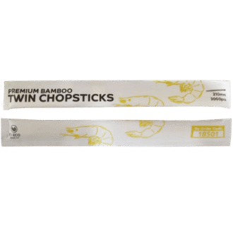 Full paper wrapped Twins chopsticks 21cm