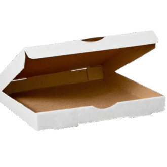 13 Inch pizza box (White/Brown)