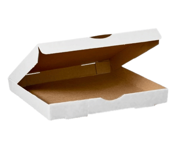 13 Inch pizza box (White/Brown)