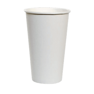 16OZ SINGLE WALL PE PAPER CUP WHITE