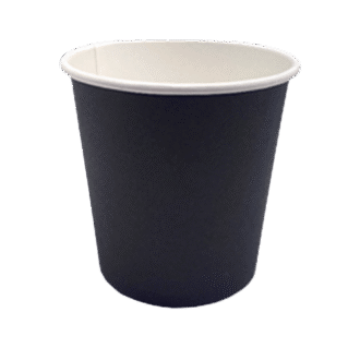 4OZ SINGLE WALL PE PAPER CUP BLACK