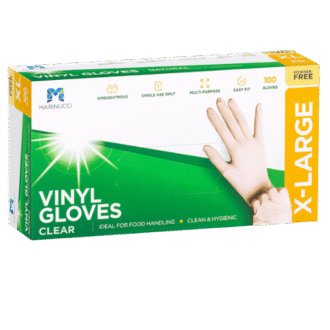 Extra Large Clear Vinyl Powder-Free
