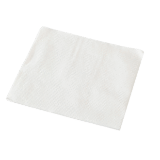 1PLY LUNCH NAPKIN WHITE 1/4 FOLD