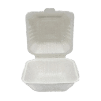 BOXSUGARCANE BURGER REGULAR 152X152X76 (6x6) 450ML 400'S