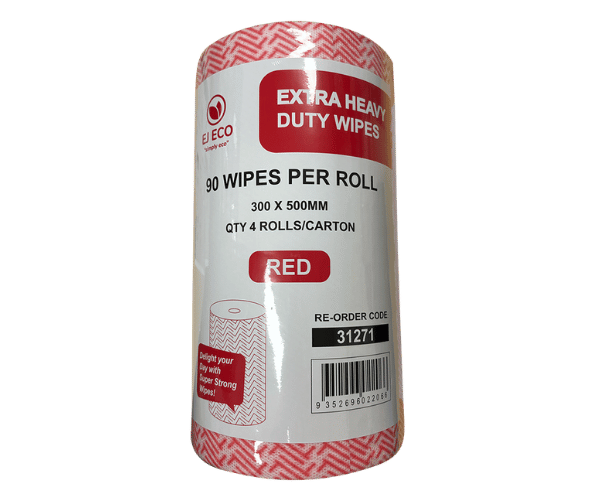 RED EXTRA Heavy Duty Anti-Bacterial Cleaning wipe