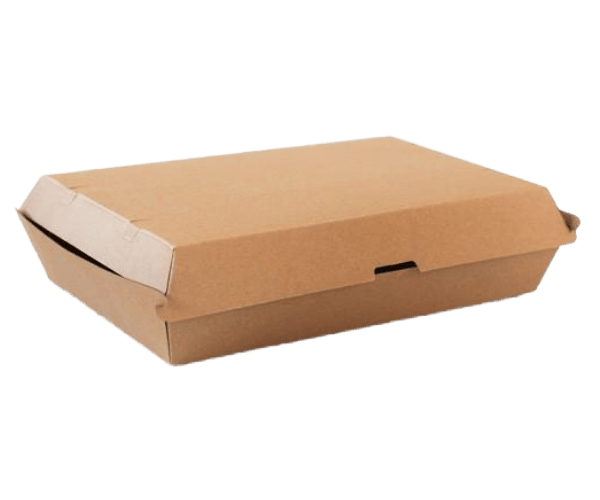 Hard Corrugated Family Dinner Box Brown Kraft / CB11