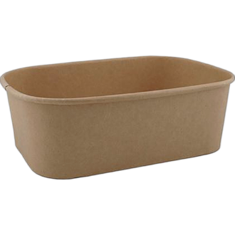 750ml Rect Kraft Base 50pcs