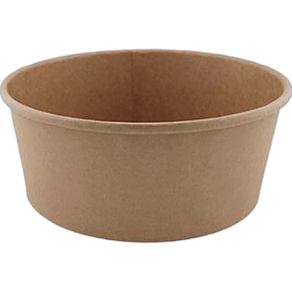 750ml Salad Bowl Kraft 50pcs