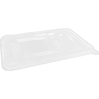 PET Lid Rect Sugarcane 125pcs