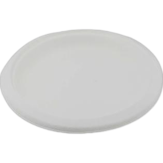 9in Plate Sugarcane 125pcs