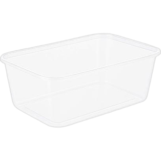 1000ml Rect PP Base 50pcs