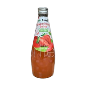 Dr Basil Nata De Coco Fruit Drink - Strawberry 290ml