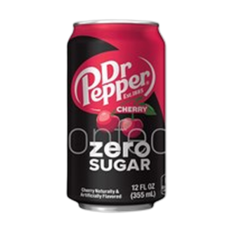 Dr Pepper Cherry Zero Sugar Soda Can 355ml