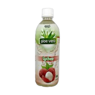 Green Time Aloe Vera Lychee Bottle 490ml