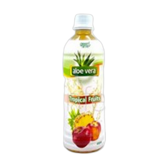Green Time Aloe Vera Tropical Fruit Bottle 490ml