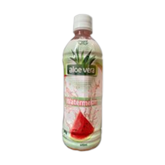 Green Time Aloe Vera Watermelon Bottle 490ml