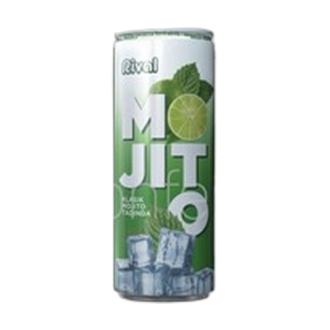 Mojito Lemon Mint Soda Can 250ml