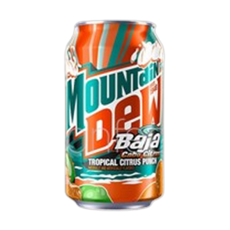 Mountain Dew Baja Blast Cabo Citrus Soda Can 355ml