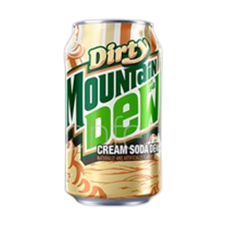 Mountain Dew Dirty Cream Soda Can 355ml