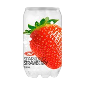 Okf Sparkling Drinks Strawberry 350ml