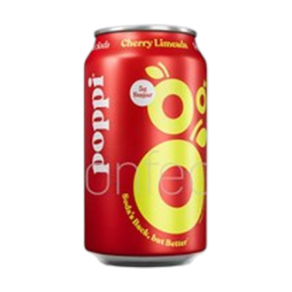 Poppi Cherry Limeade Prebiotic Soda 355ml