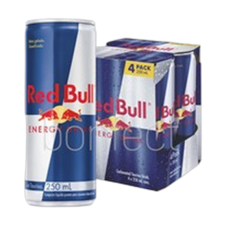 Red Bull Energy Drink 4pack Can 250ml