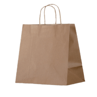 Twist Handle Paper Bag Kraft 30.5*17.5*30.5cm Medium 250 PCS