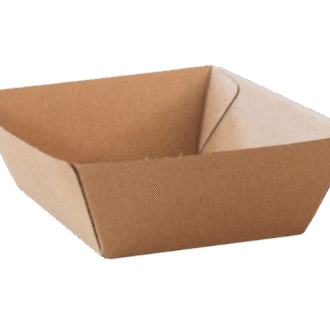 Hard Corrugated Open Tray Baby Brown Kraft PCT0.5 105x73x43mm 900 PCS