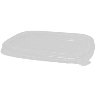 Rectangular Lid PET for Paper Container 300 PCS
