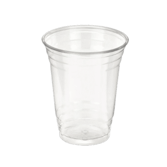 Clear RPET 12oz Cold Drink Cup 92MM Top 1000 PCS