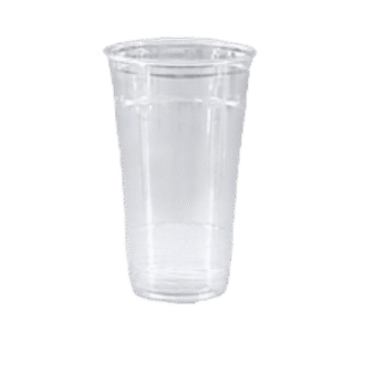Clear RPET 24oz Cold Drink Cup 98MM Top 1000 PCS