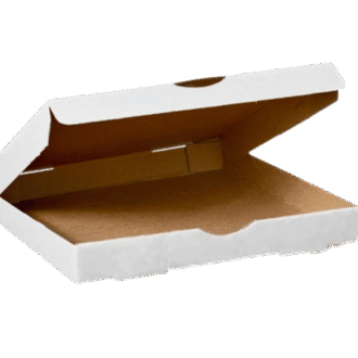 9 Inch Pizza Box White/Brown 100 PCS