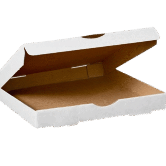 11 Inch Pizza Box White/Brown 100 PCS