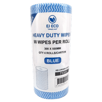 Blue Heavy Duty Anti-Bacterial Cleaning Wipe 4 PCS