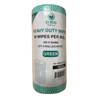 Green Heavy Duty Anti-Bacterial Cleaning Wipe 4 PCS