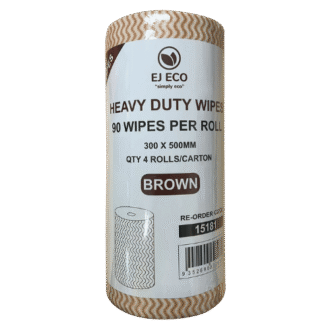 Brown Heavy Duty Anti-Bacterial Cleaning Wipe 4 PCS