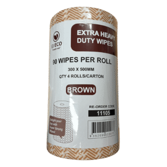 Brown Extra Heavy Duty Anti-Bacterial Cleaning Wipe 4 PCS