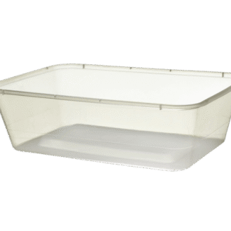 Plastic Rectangular Containers 650ml 500 PCS