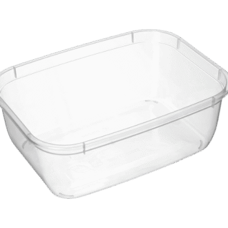 Plastic Rectangular Containers 1000ml 500 PCS