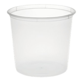 P25 Round Container 650ml 500 PCS