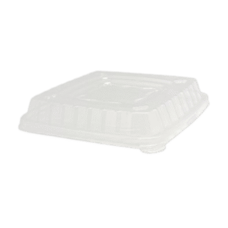 PET/PLA Lid for SC Square Container 24/32oz 300 PCS