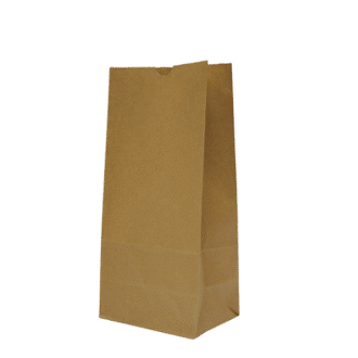 Flat Bottom SOS Brown #8 Paper Bag 500 PCS