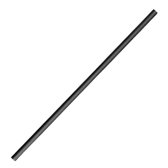 6mm Regular Black Paper Straw 5000 PCS