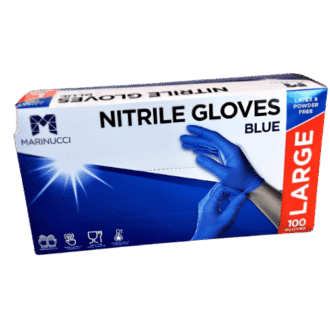 Blue Nitrile Glove Large PF 1000 PCS