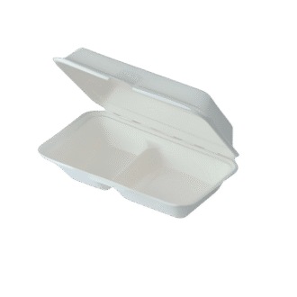 Large Snack Box 2 Compartments 500 PCS
